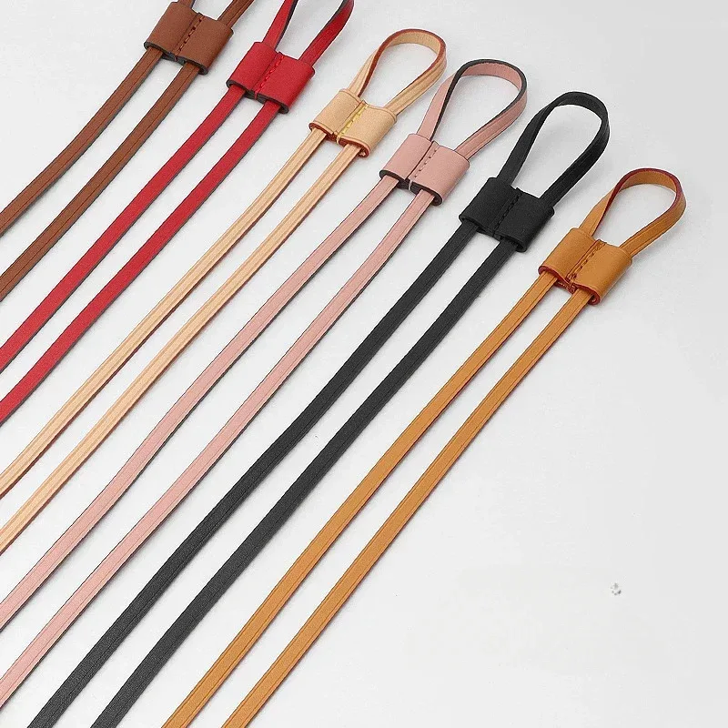cuir véritable fait à la main en cuir vachetta chaîne toboggan/gardien coulissant pour lv neo nm/bb sacs seau sacs à dos
