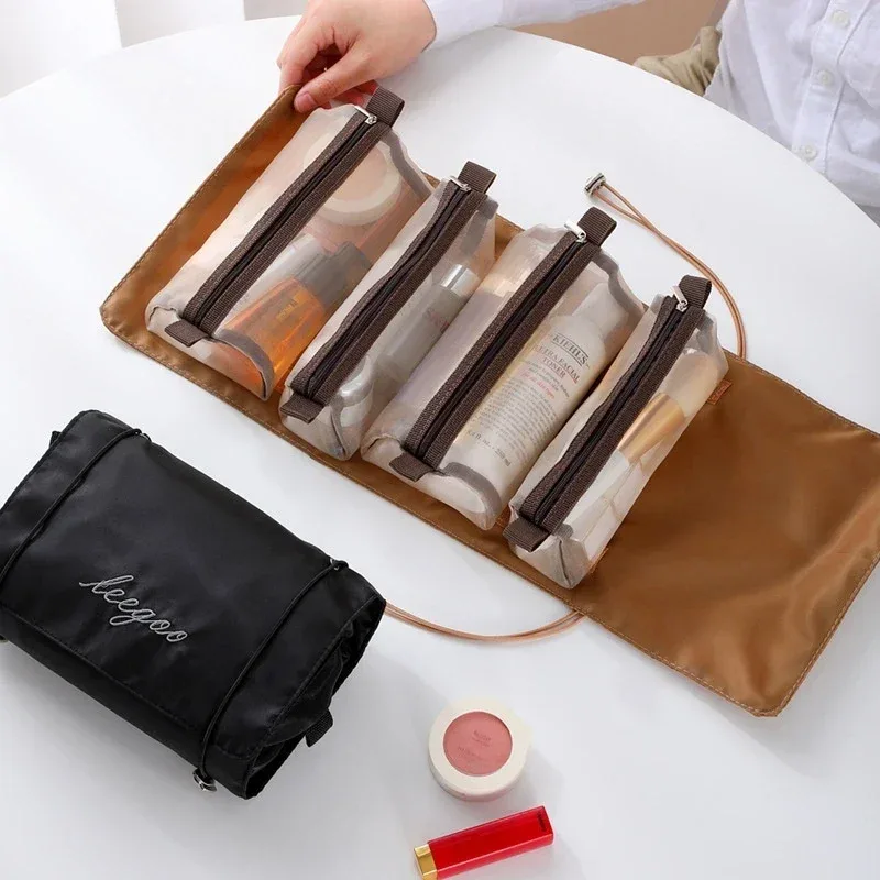 sac de rangement scikheft pour voyage en extérieur, sacs de rangement pour maquillage, sacs cosmétiques tendance pour femmes, sacs de rangement pour articles de toilette