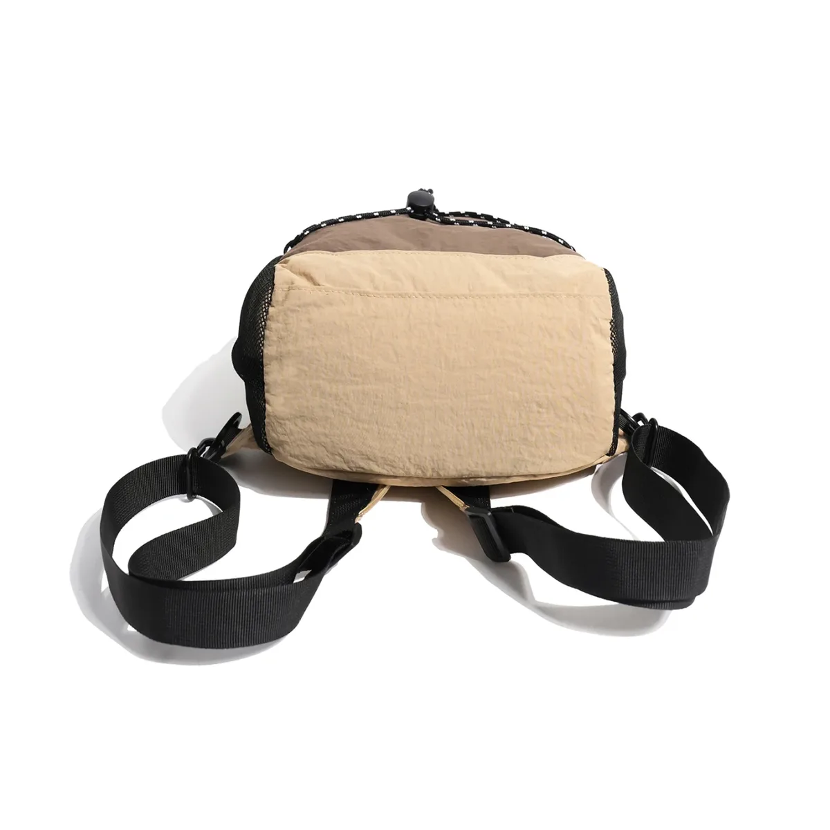 sac à dos mini léger unisexe en nylon, sac bandoulière décontracté pour les trajets quotidiens, la randonnée en plein air, avec plusieurs poches et sangle
