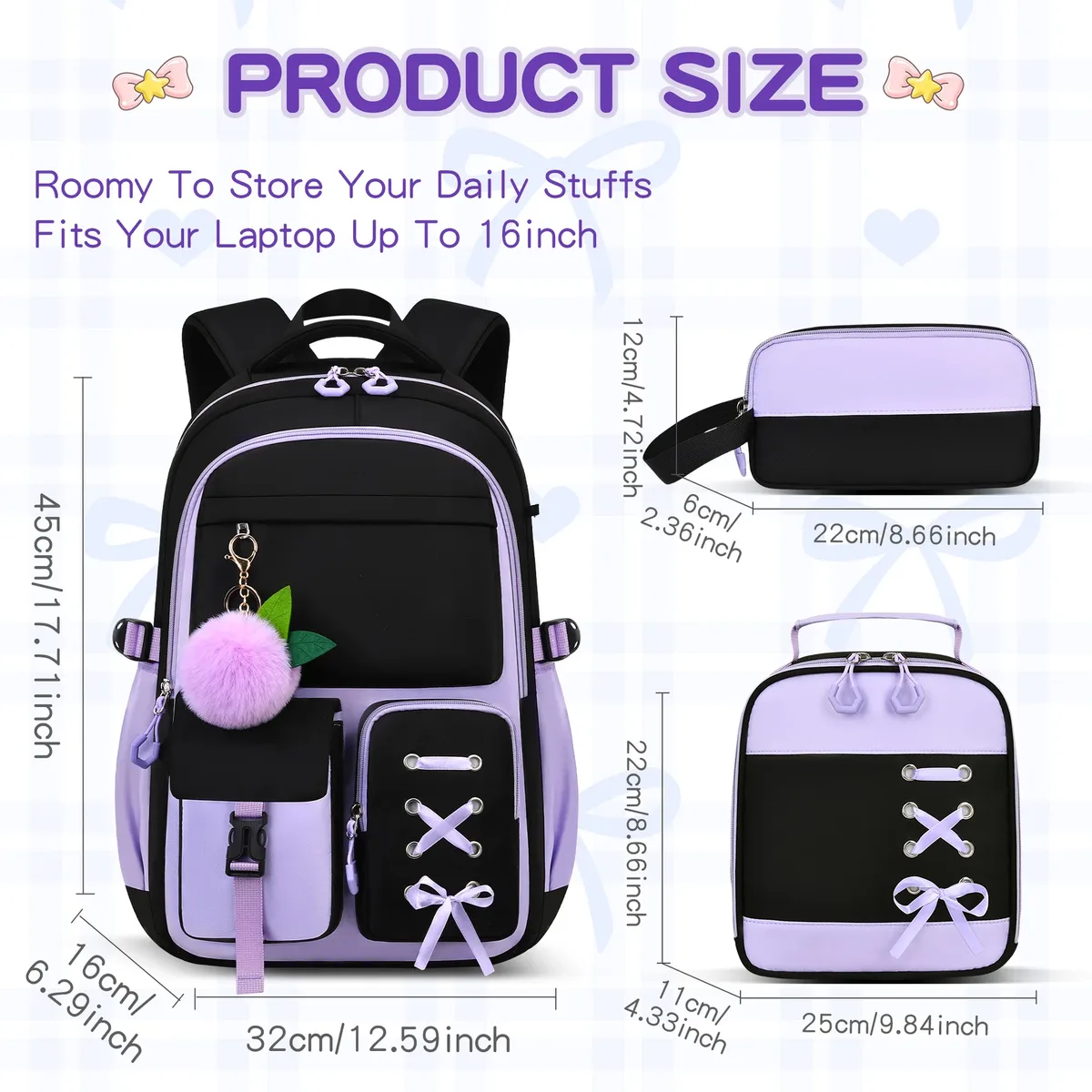sacs d'école primaire pour filles, cartable kawaii léger pour enfants, sac à dos pour livres, sac à dos de voyage, mochilas, cadeaux
