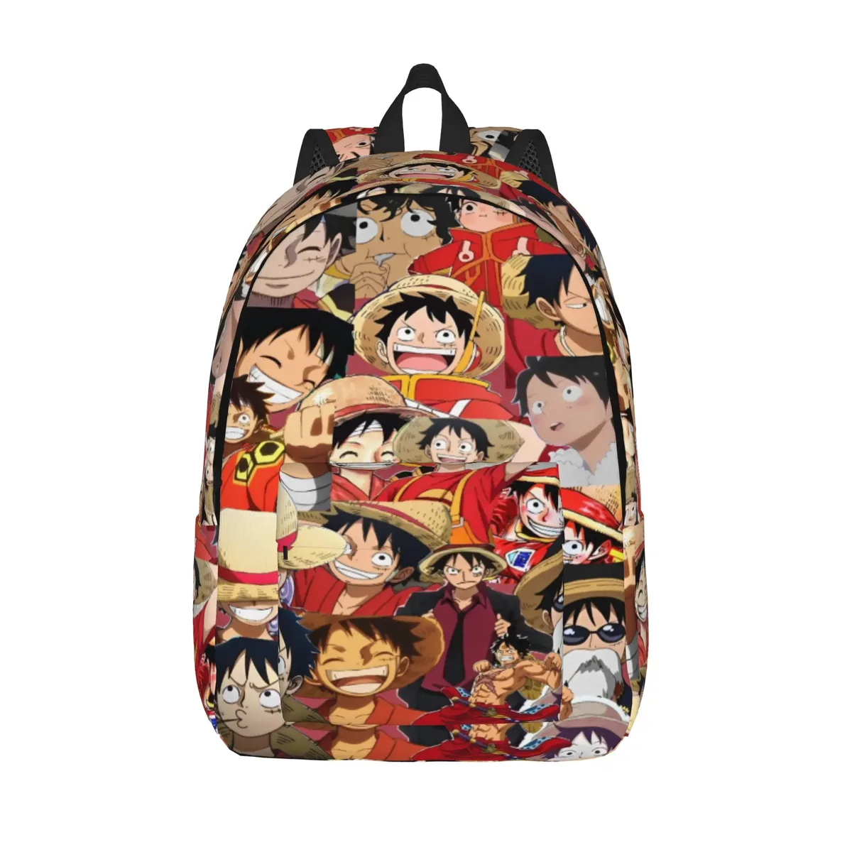sac à dos décontracté luffy one piece pour le sport, le lycée, les affaires, sac à dos de jour pour hommes et femmes, sac à bandoulière pour ordinateur portable