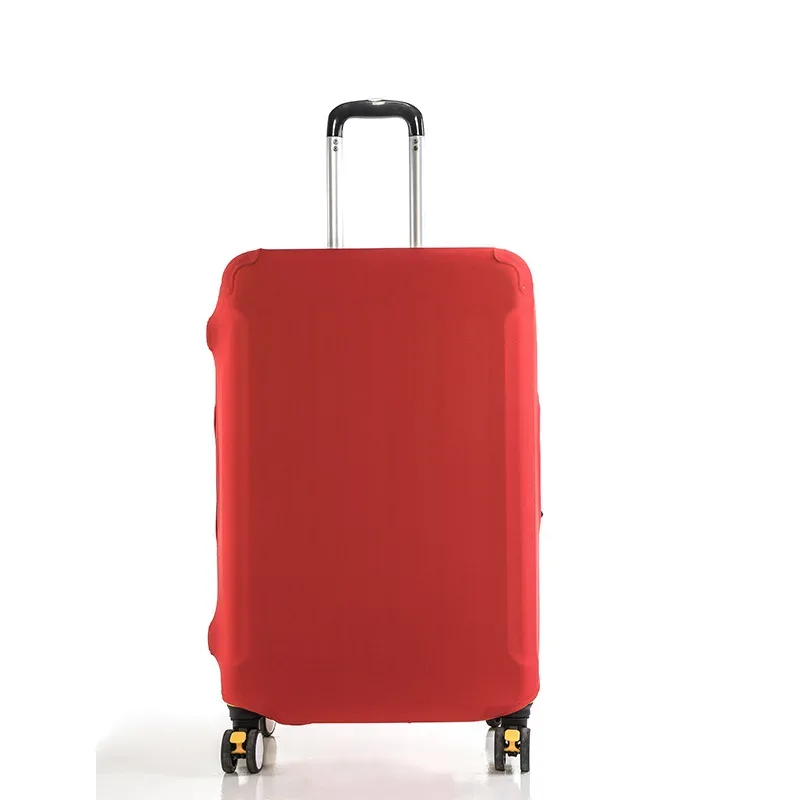 housse de protection pour valise de voyage, housse de protection pour bagages, couleur unie, adaptée aux valises de 18 à 32 pouces.-zmt