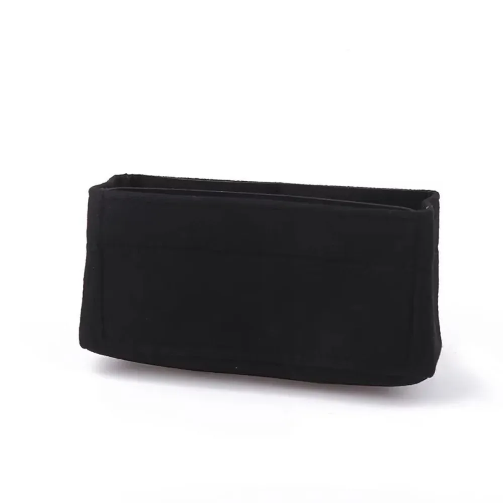 longchamp-mini sac de rangement en feutre portable, doublure multi-poches, accessoire de voyage, 4 couleurs, nouveau