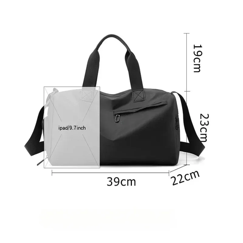 sacs de sport de voyage avec séparation sec/humide, sac à bandoulière, sac à dos de yoga et fitness, sacs de voyage pour hommes et femmes, sac à main de sport étanche