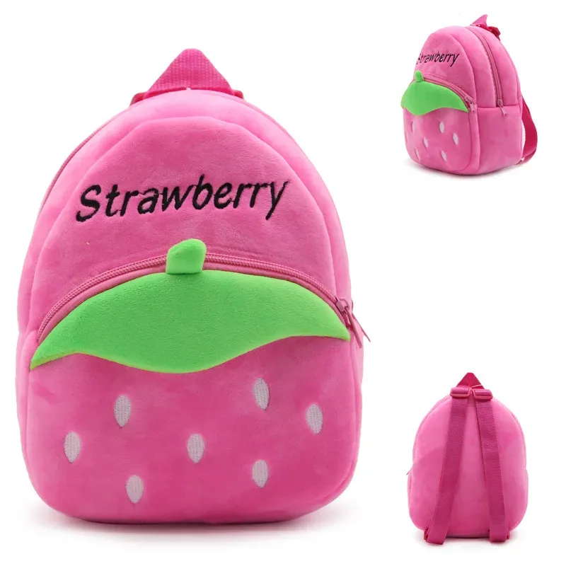 sac à dos en peluche léger pour enfants, sac à dos créatif pour enfants de la maternelle, image animée, lancé gratuit, nouveau
