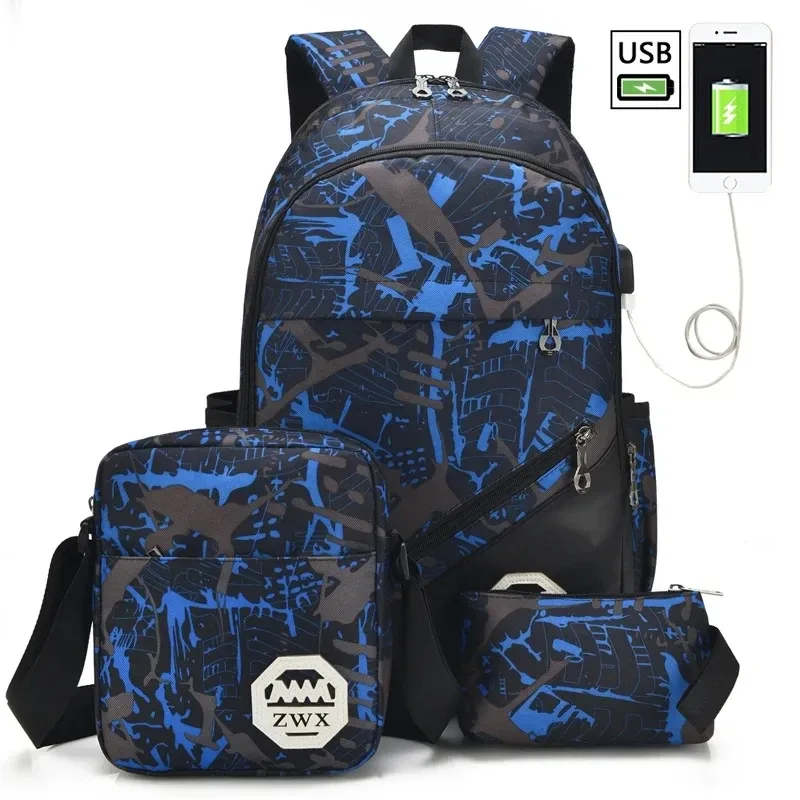 sac à dos de voyage étanche sr pour enfant garçon et fille, cartable d'école pour adolescent