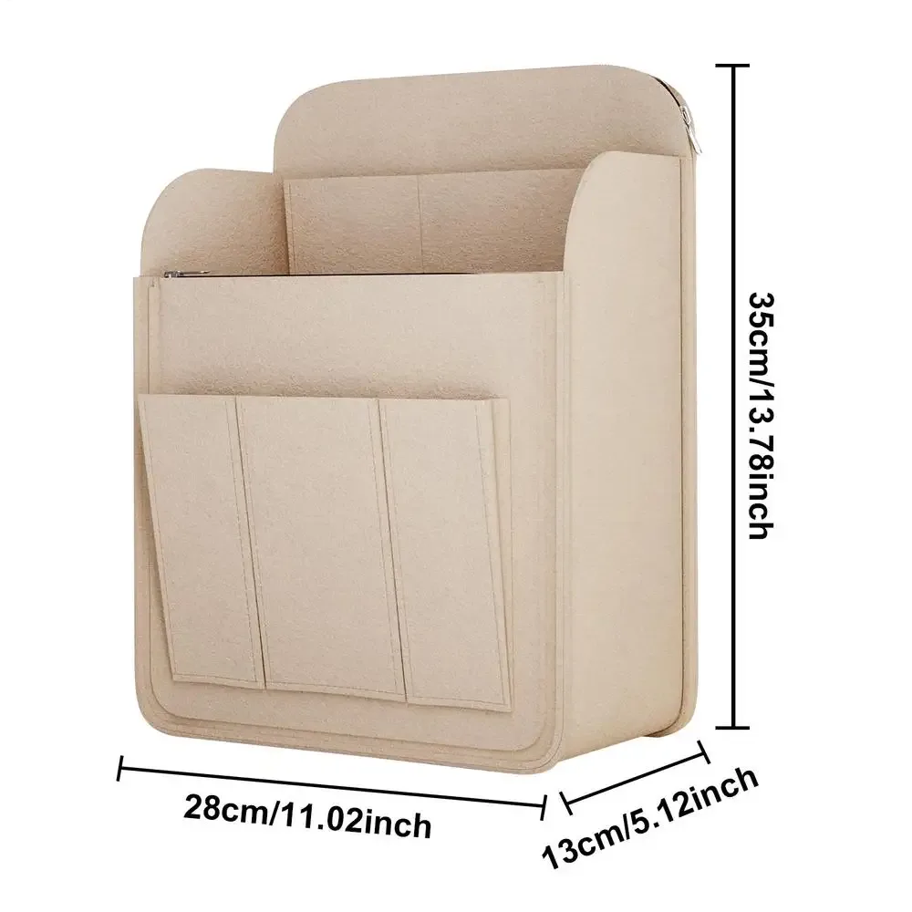organisateur de sac à dos, sac de rangement portable de grande capacité, pochette multi-poches pour sac à dos, pochette de rangement pour cosmétiques et téléphone