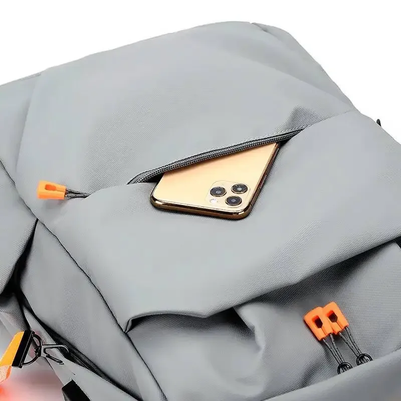 2025 mode sac à dos décontracté pour hommes nouveau style double sac à bandoulière à la mode marque pochette d'ordinateur décontracté grande capacité voyage