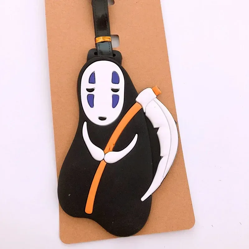 étiquette de bagage portable en silicone, étiquette de voyage, porte-adresse d'identification, valise alberchilla créative, nouveau style de mode, accessoires de voyage