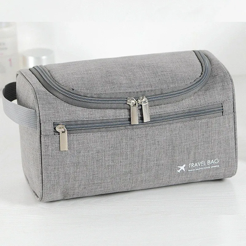 mochatree – sac vintage pour hommes, trousse de toilette nécessaire pour voyage d'affaires, étuis de maquillage cosmétiques, organisateur de rangement suspendu pour hommes, sacs de lavage