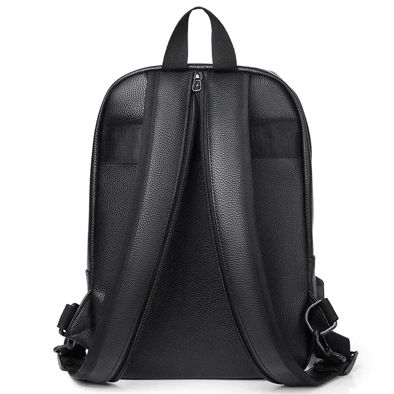 mini sac à dos pour hommes, petit sac de poitrine multifonction, cartable de voyage, sac à dos en cuir pu 2024