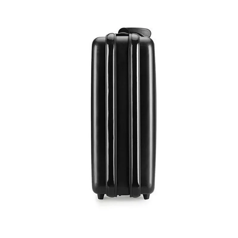 mallette d'affaires abs + aluminium – mallette de rangement pour outils tsa lock avec design portable et compartiments à main