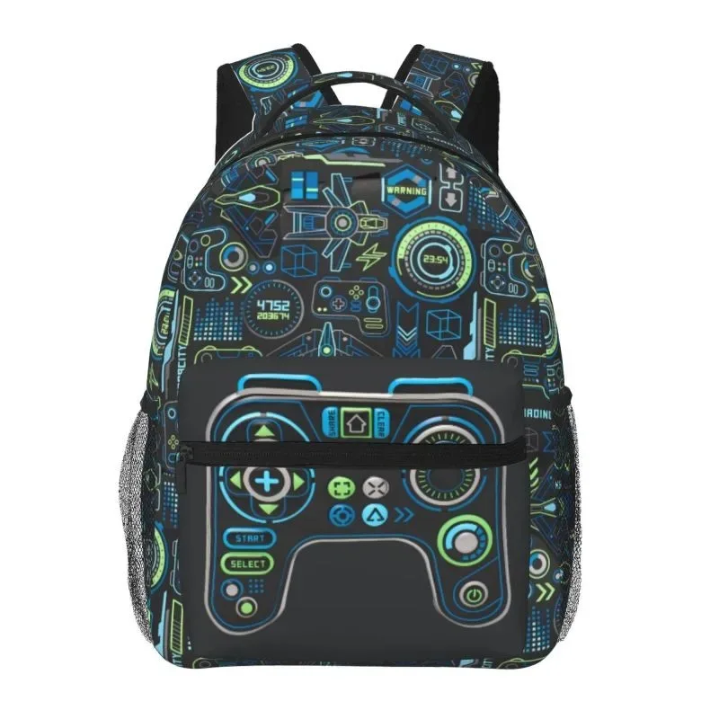 sacs à dos pour manettes de jeu pour garçons/filles, meilleurs cadeaux pour enfants, sacs pour ordinateur portable à dessin animé 2d, cartable pour adolescents, loisirs en plein air