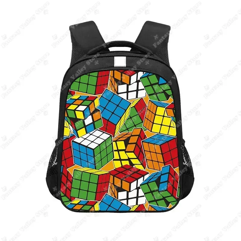 sac à dos imprimé magic cube, carré magique, sac à dos pour enfants, sacs d'école pour adolescents, sac à dos pour ordinateur portable, sac de livre, cadeau