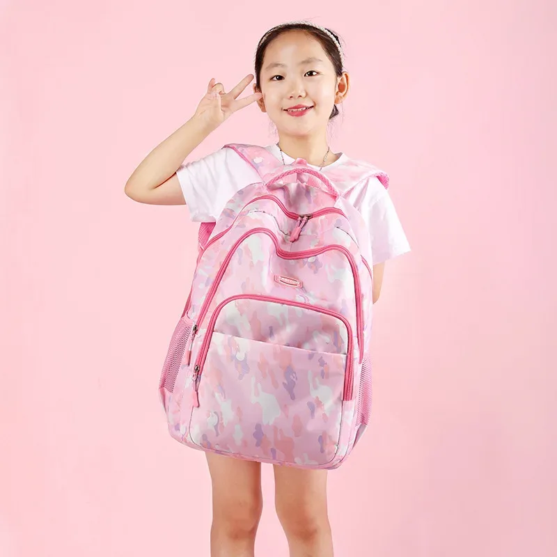 sac à dos d'école primaire pour garçons et filles, sac à dos à la mode, sacs à double épaule de voyage pour collège, en vente 2026