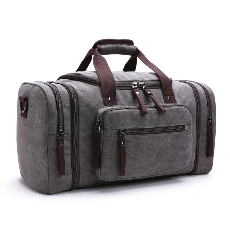 sac de sport multifonctionnel geestock pour homme, grande capacité, sac de voyage, sac à main pour le fitness, bagage à main pour homme