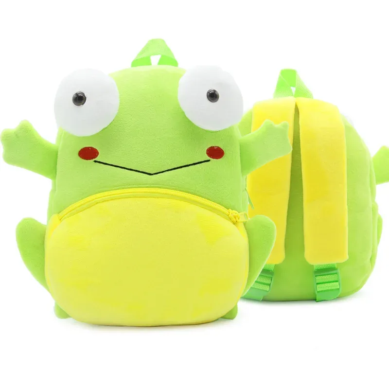 sac à dos créatif en peluche pour enfant, observateur, mignon, animal de dessin animé