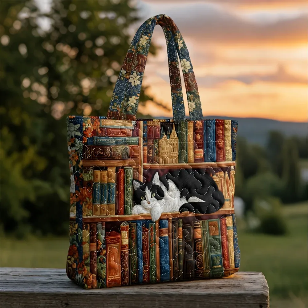  sac fourre-tout matelassé 3d imprimé animaux (chat) pour femme et homme, sac de voyage, sac de week-end extérieur 2026