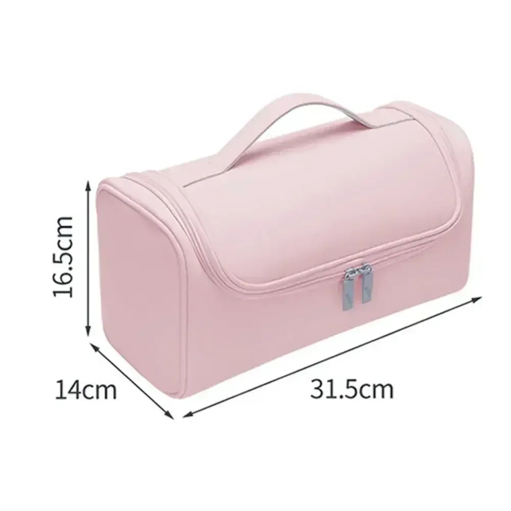 étui pour sèche-cheveux à crochet suspendu cachable, pochette portable antidérapante pour outils de cheveux, sac de rangement étanche de grande capacité pour fer à friser