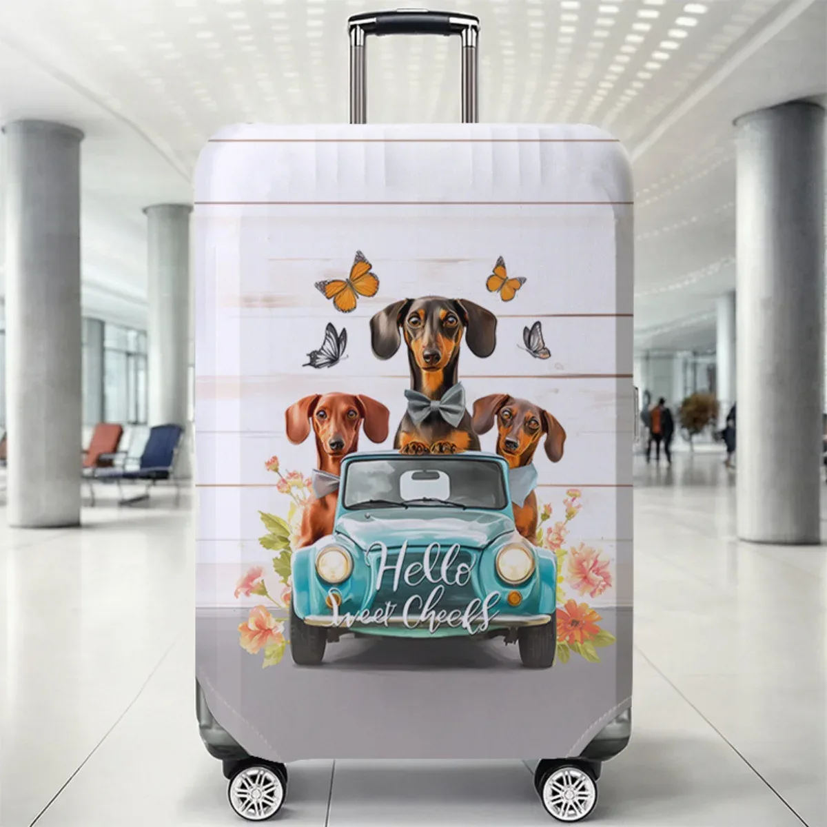 housse de protection pour bagages, élastique, imperméable, anti-poussière, pour valise de 18 à 32 pouces, accessoires de voyage