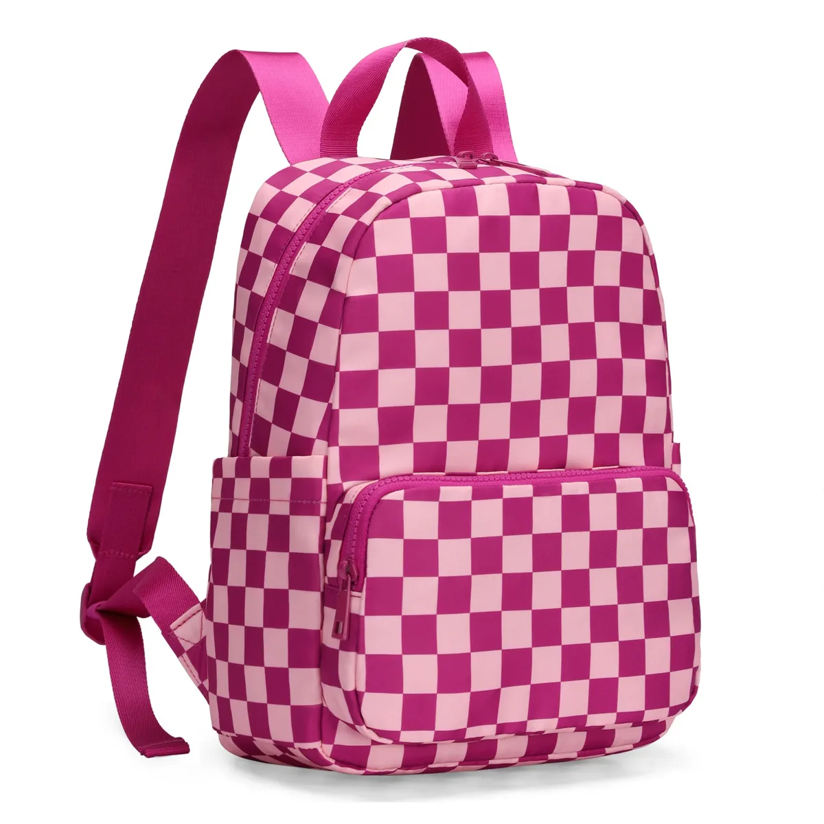 nouveau sac à dos classique unisexe à petits carreaux, léger et durable, imperméable, pour femmes, étudiants
