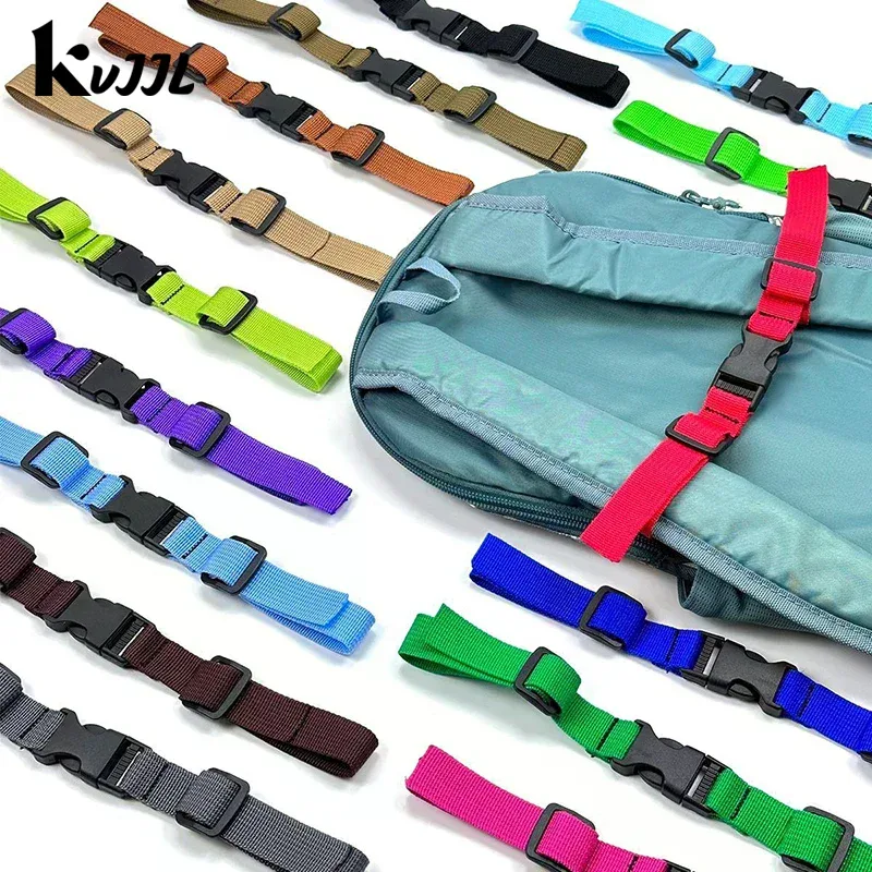 sangle de sac à dos tactique réglable et antidérapante pour sac de poitrine, accessoires de camping et d'extérieur, durable et tendance