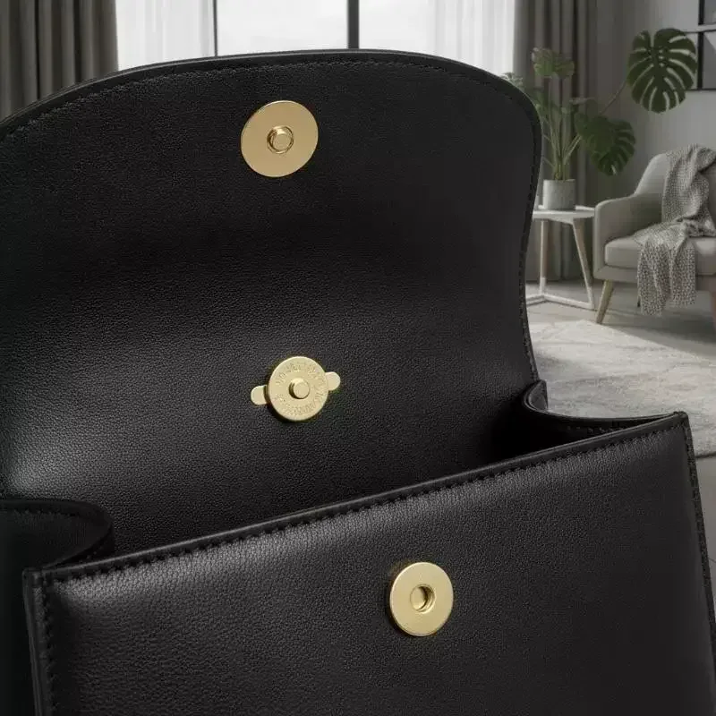 Lot de 10 boutons-pression magnétiques pour sac à main, sac à bandoulière en cuir, portefeuille, sans couture, fermeture à loquet, réparation, diamètre 14mm 18mm