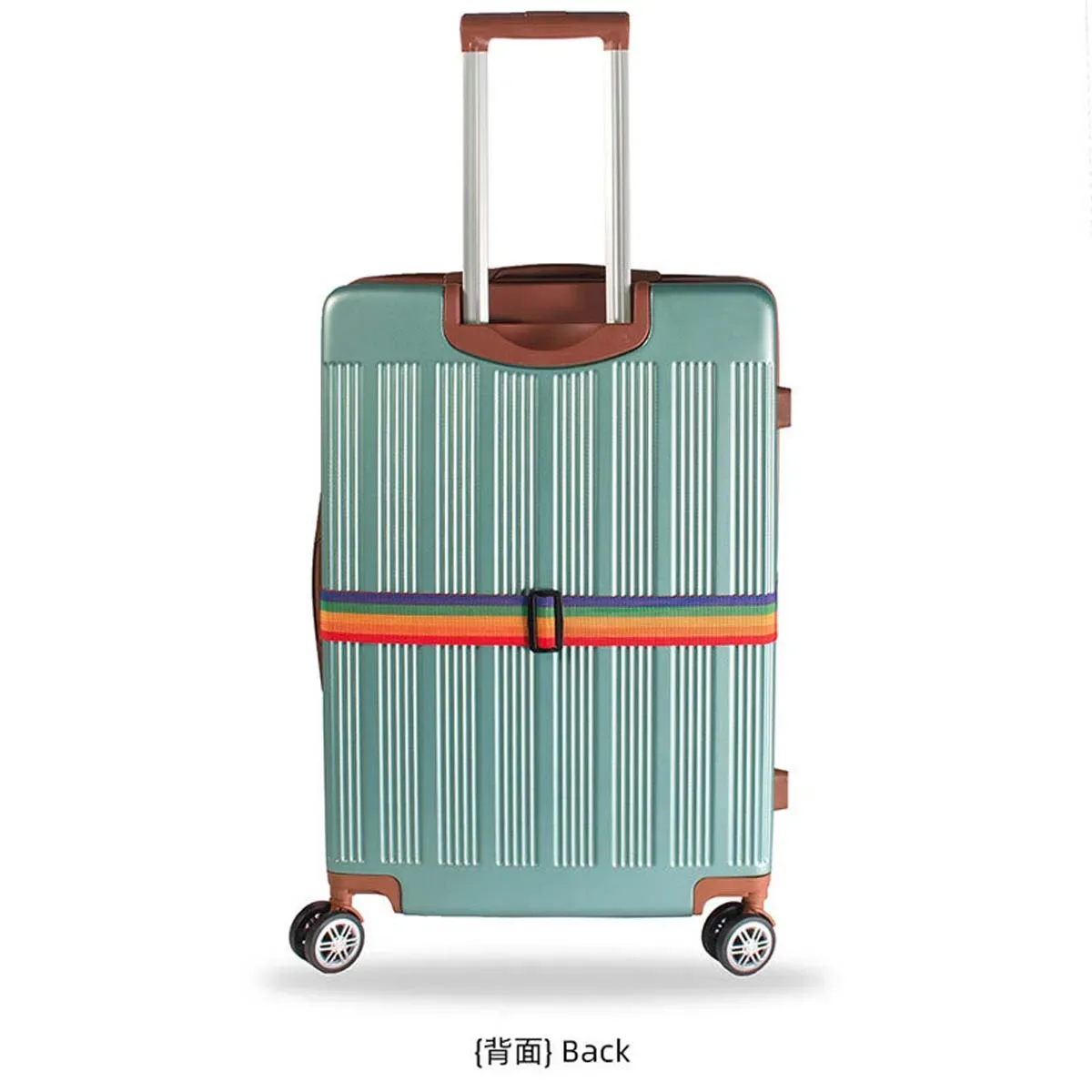 sangle de bagage réglable 165/200cm, 2 pièces, accessoires essentiels de voyage, fournitures de valise, sangles de ceinture fixes pour valise de 14 à 32 pouces