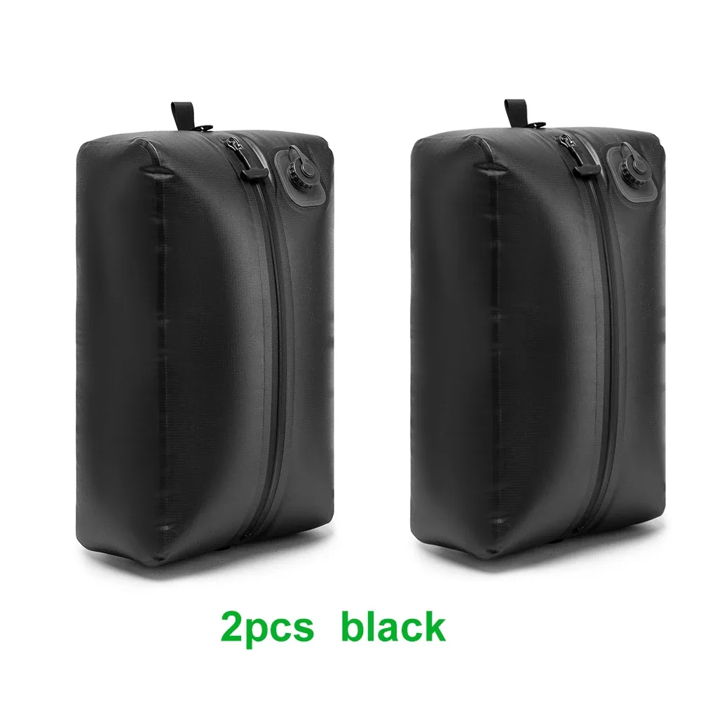 sac de compression automatique (pompe à air intégrée) réutilisable, pliable, pour voyages en plein air, valises et sacs à dos
