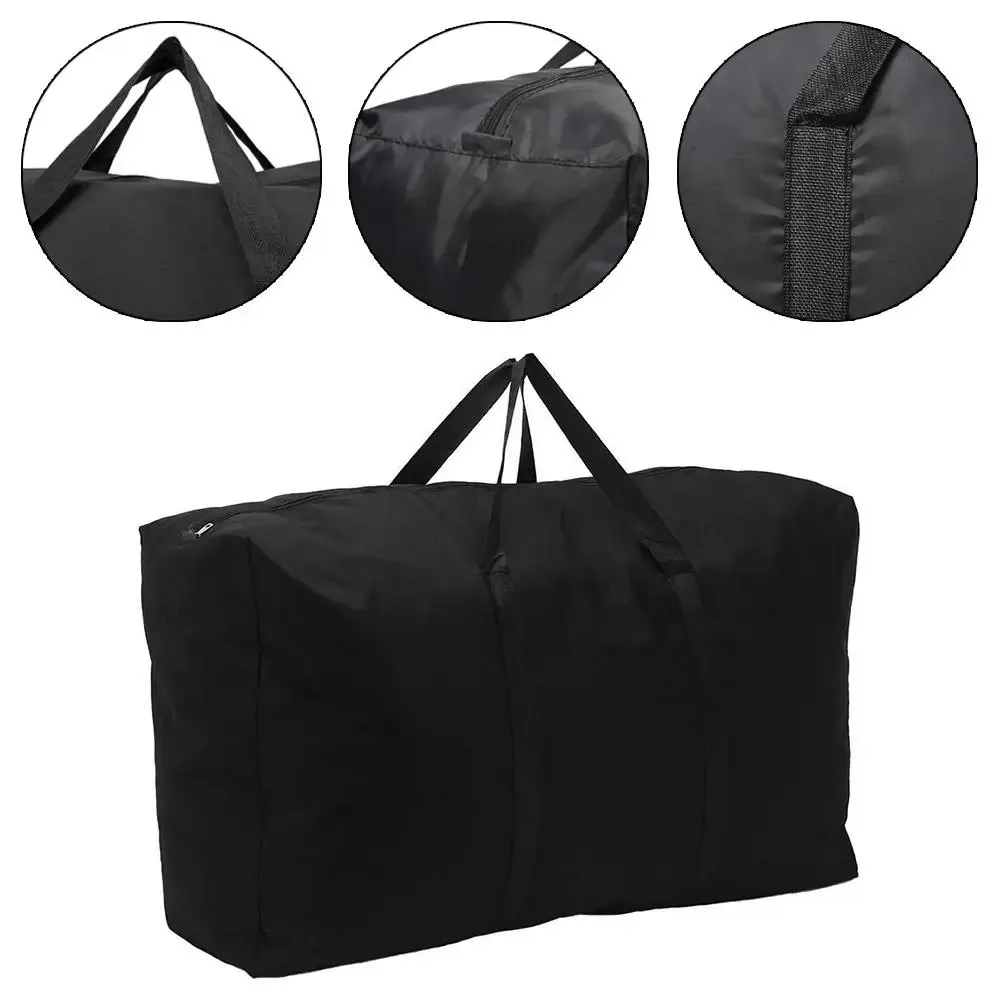 sac de rangement extra large en tissu oxford, sac de rangement pour outils, fournitures de plein air et sac de transport pour pique-nique, camping, barbecue