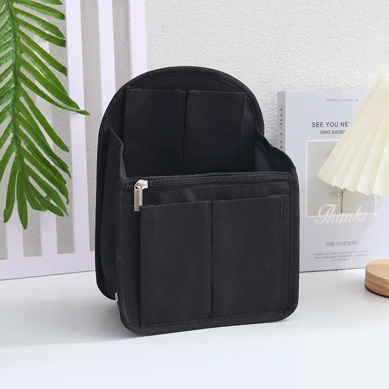 organisateur de sac à dos, doublure intérieure suspendue, sac de voyage avec de nombreuses poches, sac à dos de voyage pour femmes avec doublure intérieure