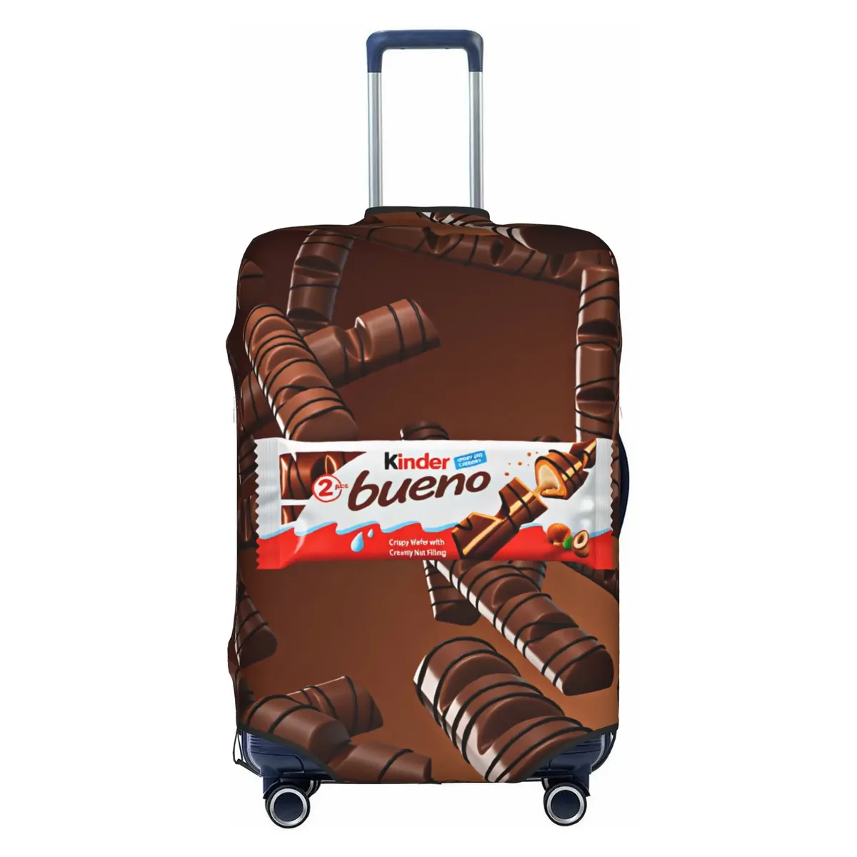 k-kinders chocolate b-buenos housse de protection pour bagages, housses de valise de voyage mignonnes pour 18-32 pouces