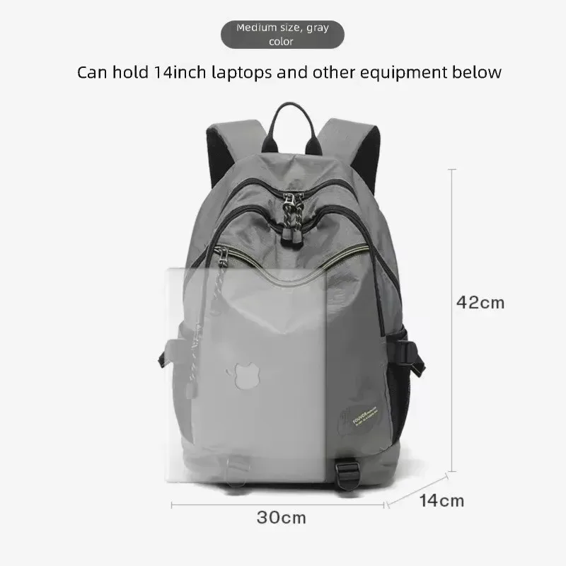 epol sac à dos unisexe en tissu oxford, grand format, léger, imperméable, pour ordinateur portable, sacs d'école pour femmes, étudiants, voyage 3033-01 3033-02 3033-05