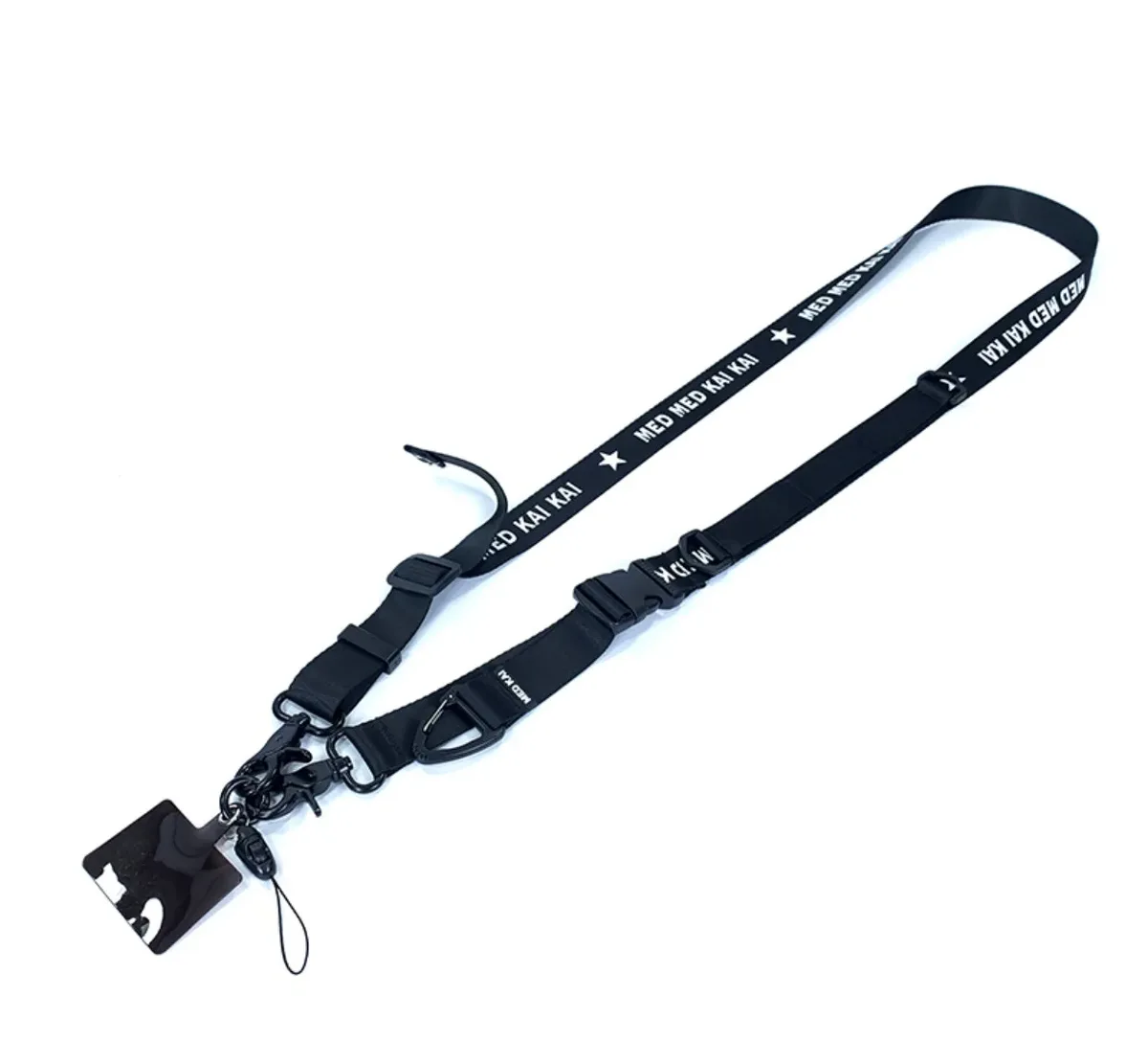 sangle multifonctionnelle initiée, style dultechwear, réglable rapidement, sangle de sacs à bandoulière, clé d'appareil photo, accessoires de sac de téléphone, 2024