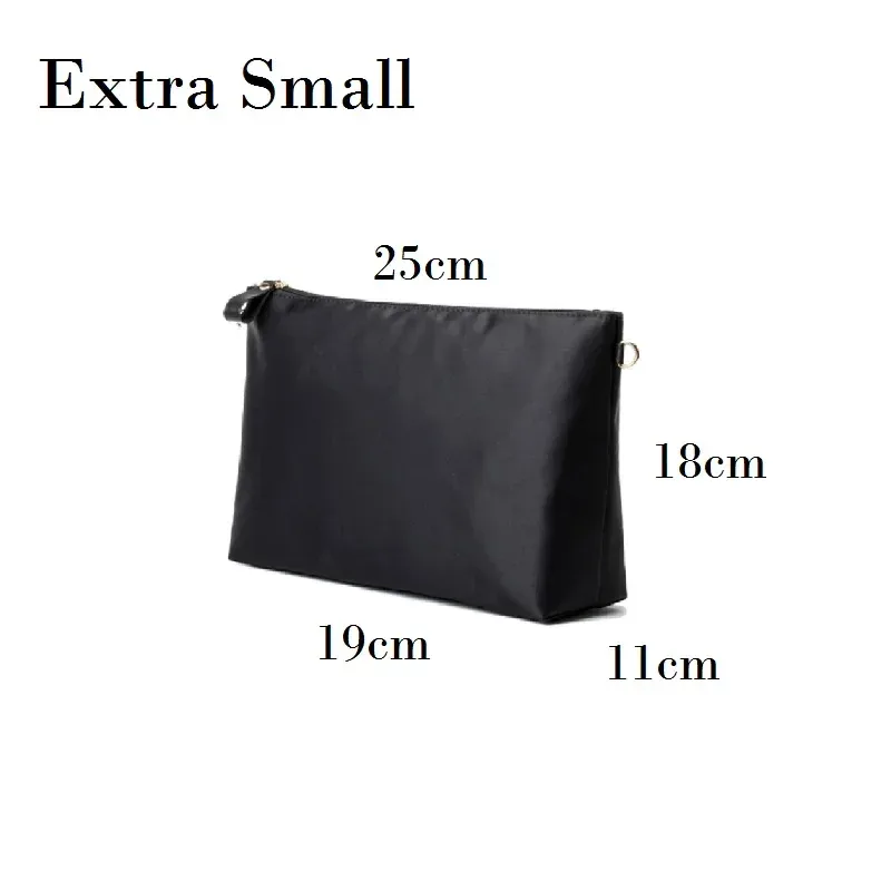 sac d'insertion de organisateur en nylon pour femmes, sac de maquillage de voyage, sacs d'insertion de maquillage multifonctionnels de voyage