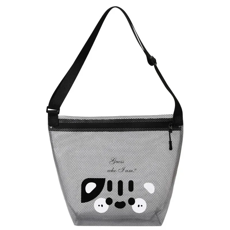 sac de plage de natation en plein air, étanche, séparation sèche et humide, sac de rangement de grande capacité, sac à bandoulière simple pour articles de toilette de plage