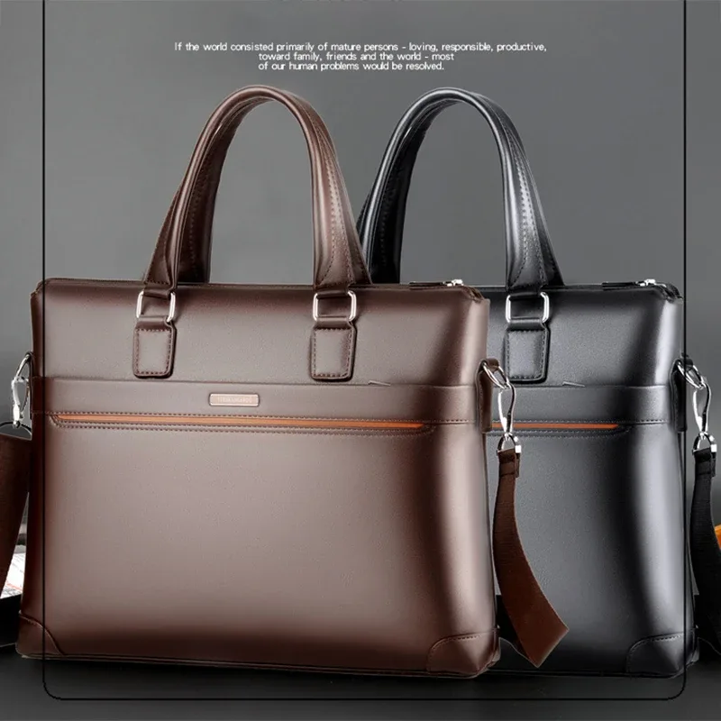 sac à main kangourou en cuir pu pour hommes, étuis à bombes, sac à bandoulière carré, sac à bandoulière, sac à main d'affaires, sac à main de créateur, sac à documents, initié, ordinateur portable, côté
