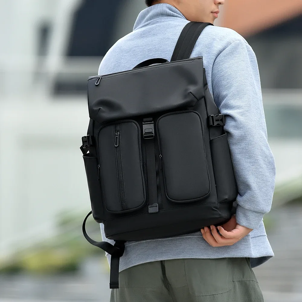 sac à dos pour hommes, sac à dos de grande capacité pour les trajets quotidiens, sac de voyage résistant à l'usure, sac multifonctionnel pour ordinateur portable, sac pour hommes