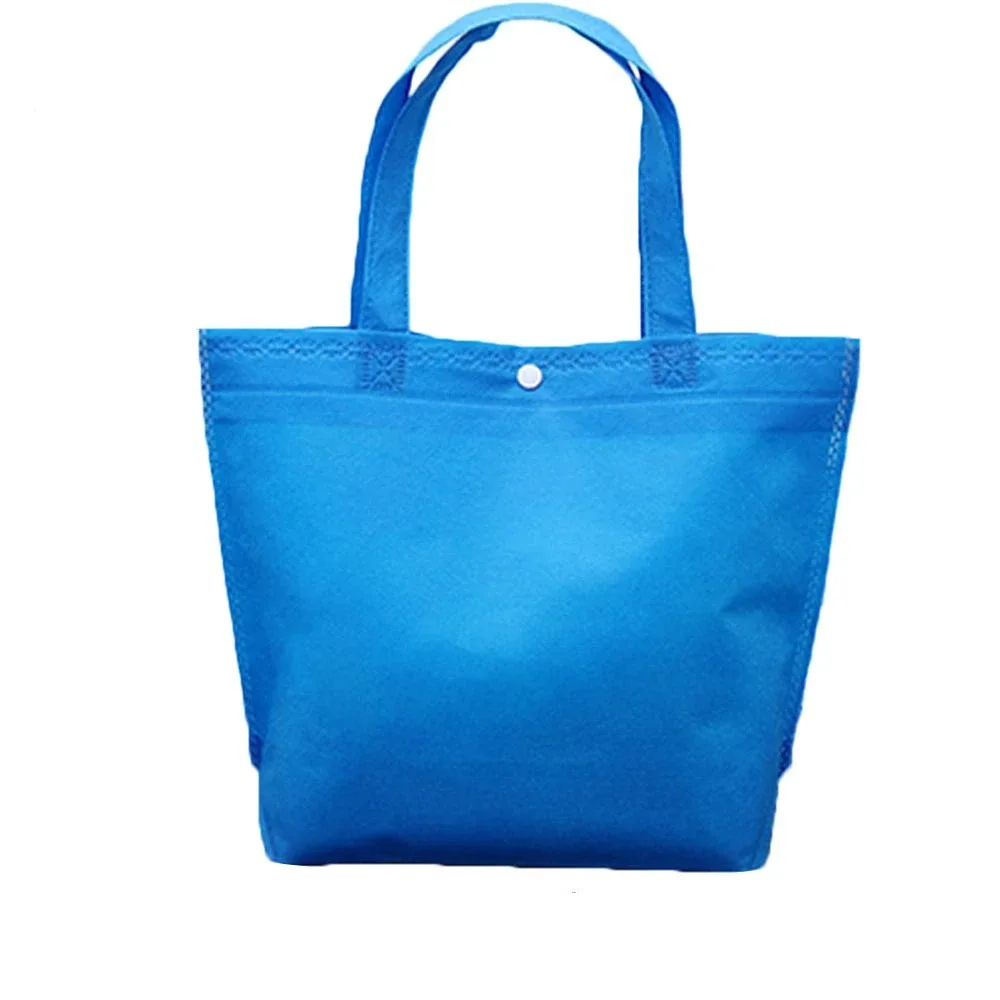 sac de courses pliable et réutilisable en toile non tissée, multi-couleurs, tendance, grande capacité, sac fourre-tout de rangement écologique