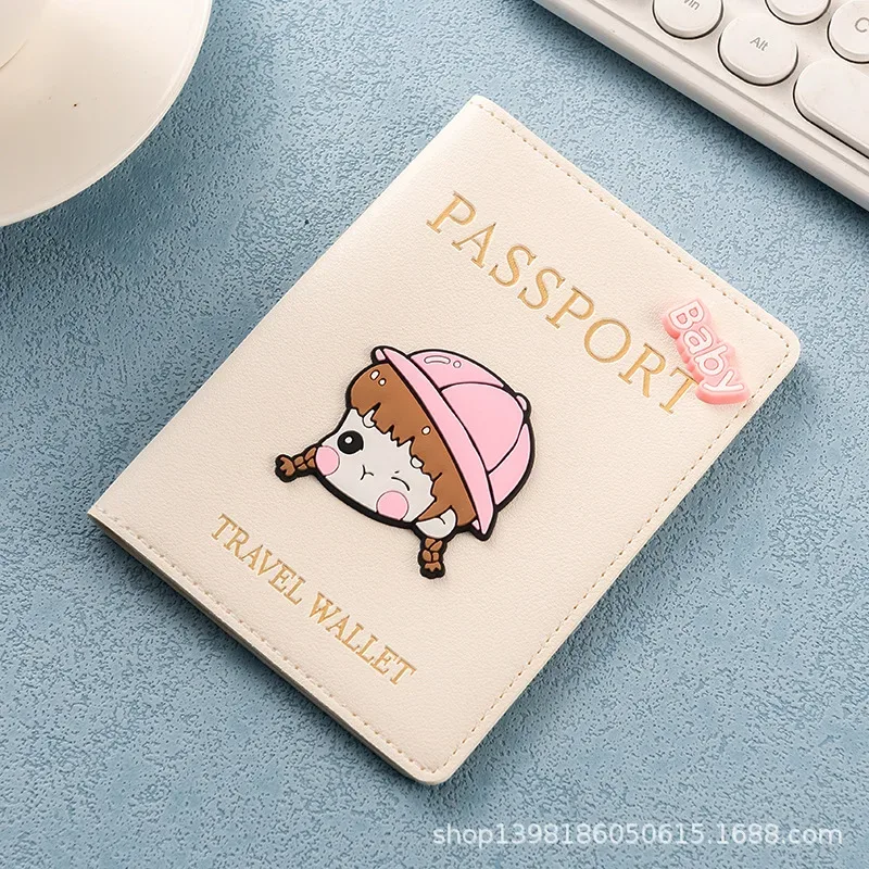 couverture de passeport sur le thème d'anime, porte-documents de voyage tendance pour sac essentiel quotidien, couvertures de passeport