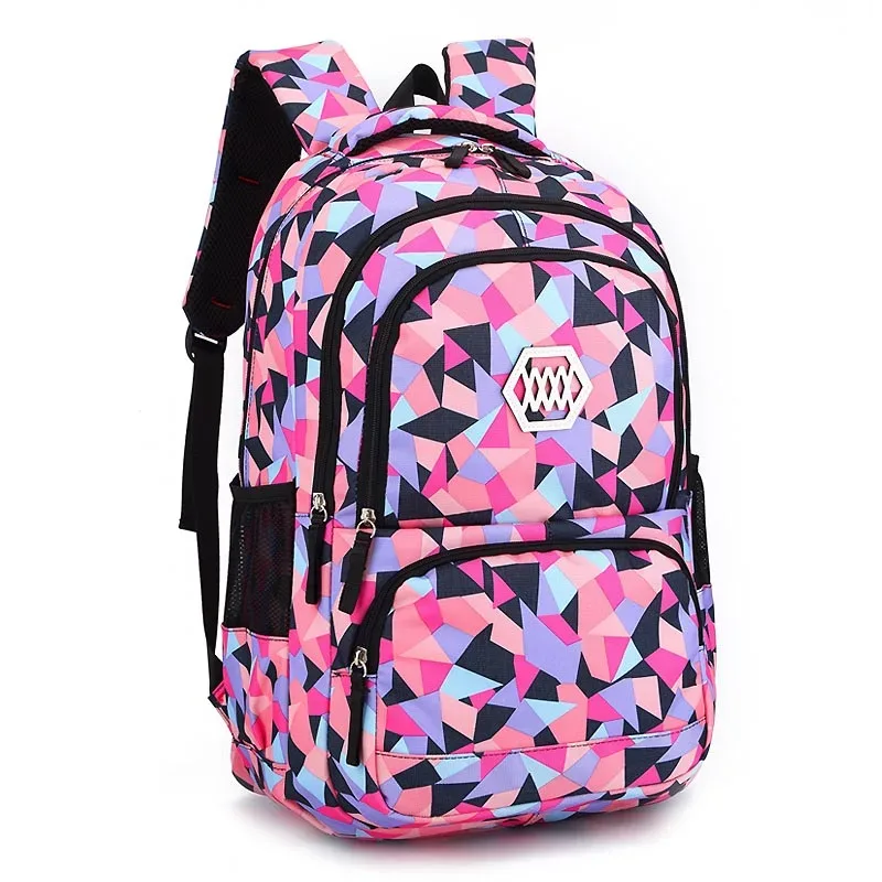 sac à dos d'école de grande capacité pour enfants et adolescents, pour garçons et filles de 3-6 ans, nouvelle collection