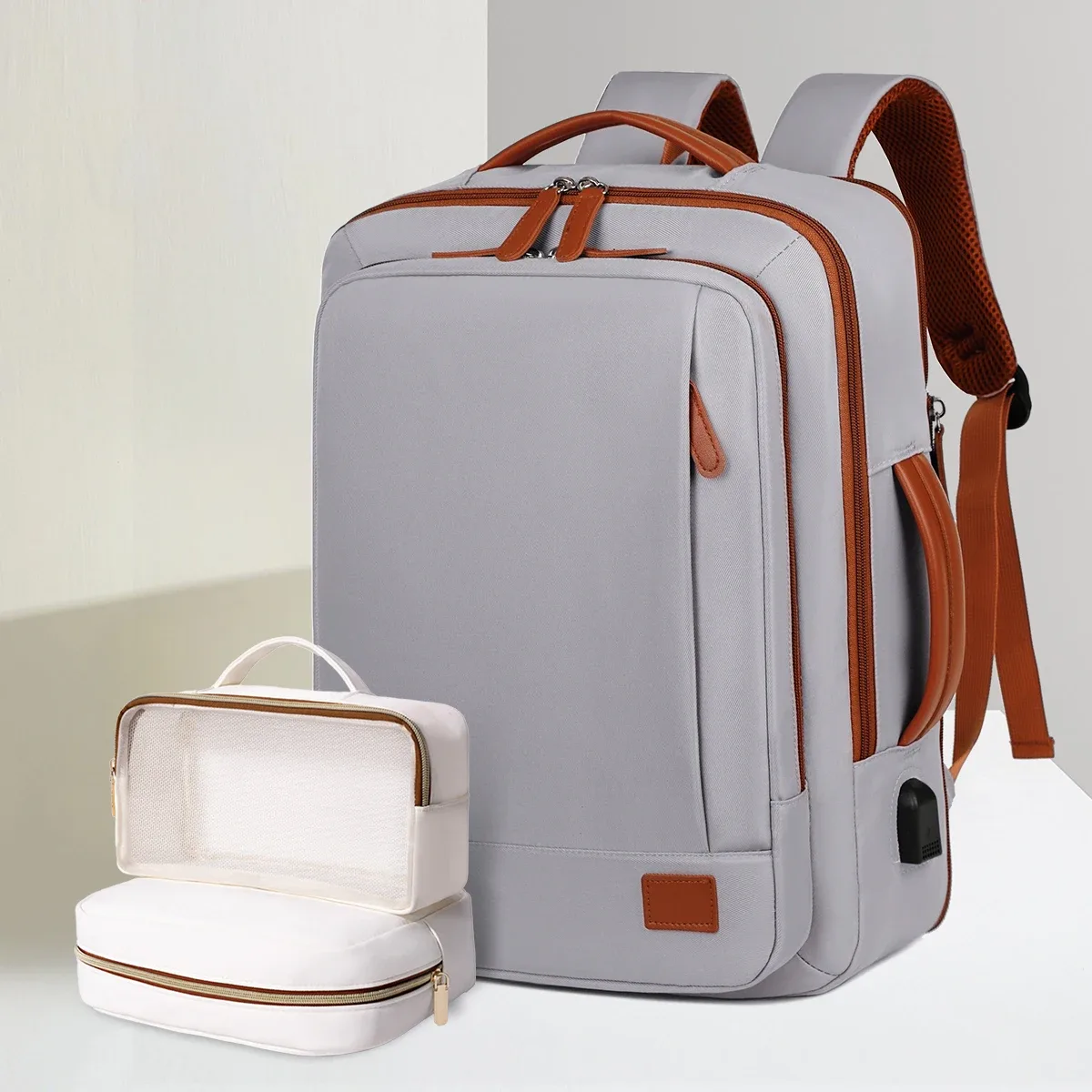 le nouveau sac à dos unisexe pour les voyages d'affaires à courte distance, sac de voyage léger, sac d'école pour ordinateur, combinaison de sacs de rangement