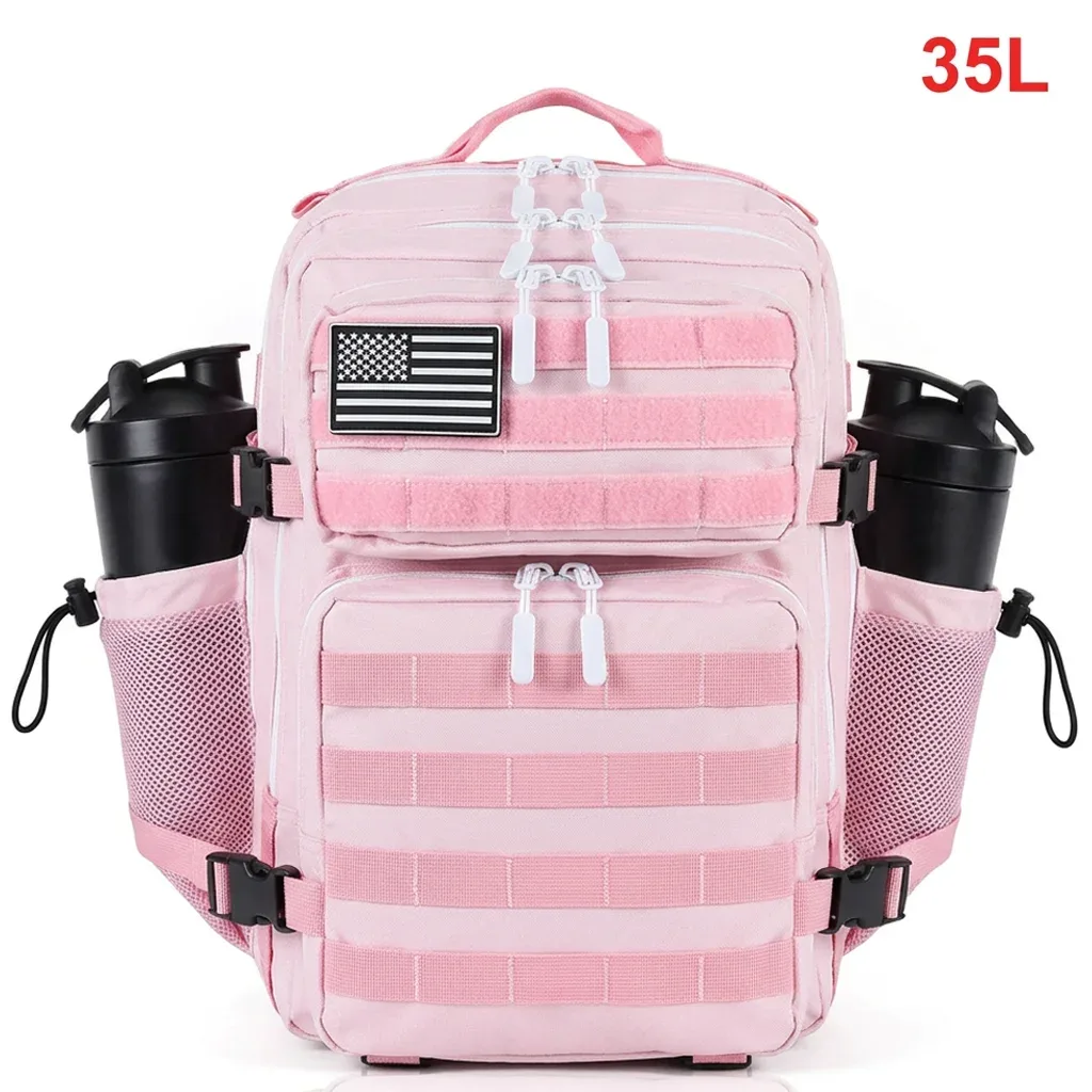 35l sac à dos tactique pour femmes hommes molle voyage en plein air camping randonnée sac sport week-end athlète sac à dos de gymnastique double porte-gobelets