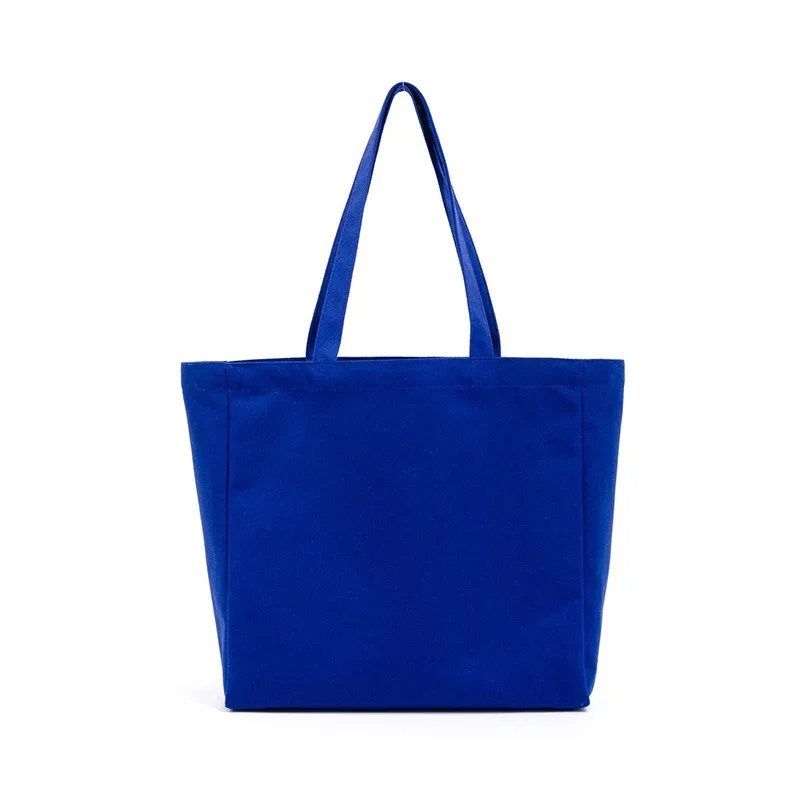 sacs fourre-tout en toile vierges avec impression de logo personnalisé, sacs de courses réutilisables, sacs à bandoulière haut de gamme écologiques