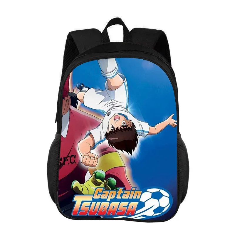 sac à dos captain tsubasa, durable, à la mode, avec fermeture éclair, grande capacité, meilleur cadeau d'anniversaire pour garçon et fille