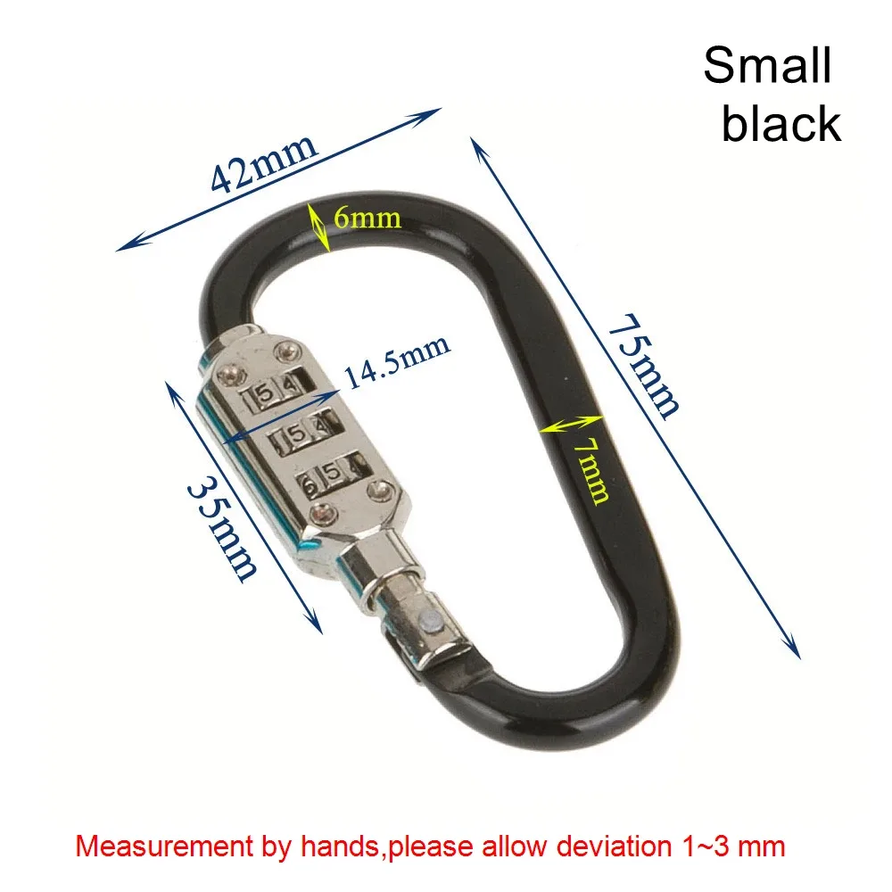 cadenas à code avec cadran à 3 chiffres, serrure à fermeture éclair pour bagages, sac à dos, sac à main, valise, meloutdoor, optimiste, durable