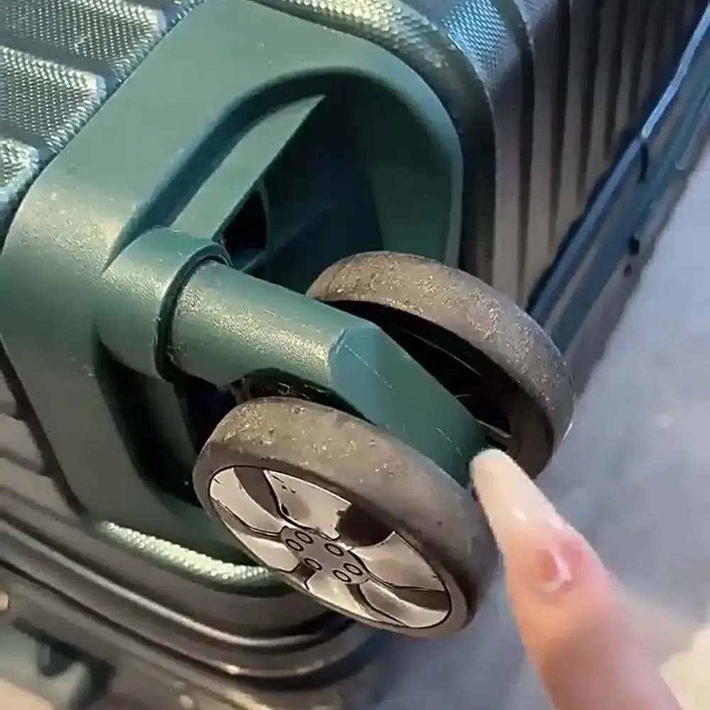 protecteur de roues de bagage en silicone, pièces de valise, essieux, usure des roues, housse de protection, anti-bruit avec son silencieux, sap