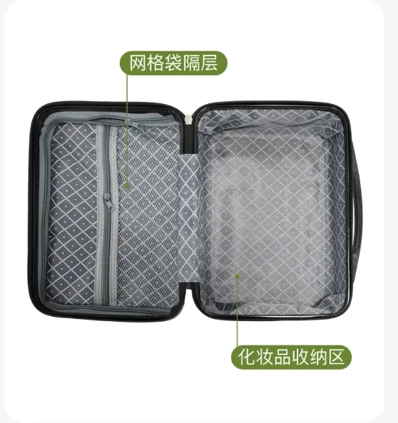 mini bagage valise 14 pouces | trousse à cosmétiques mini boîte de maquillage (14 ") sac de voyage pour bagages