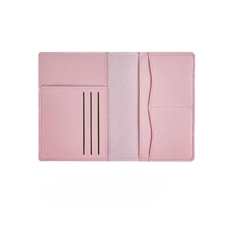 porte-passeport multifonctionnel, ensemble de protection, porte-passeport en cuir pu, porte-cartes, portefeuille de voyage