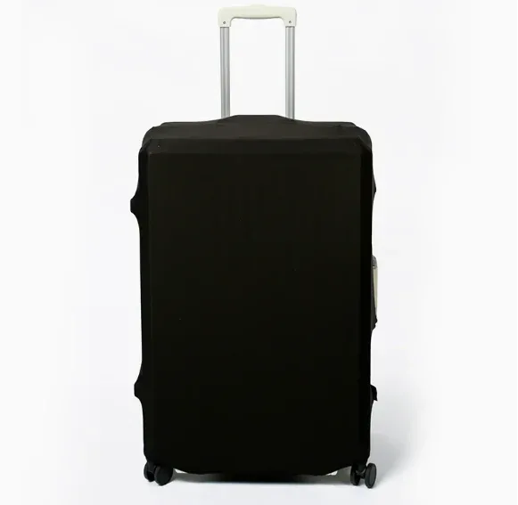 homefish housse de protection élastique anti-poussière pour bagages, couverture universelle de couleur unie pour valise de voyage